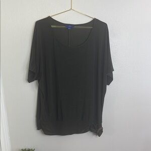 Apt9 Hunter Green Short Sleeve Top